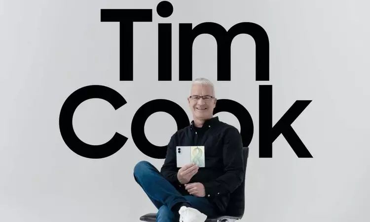 Samsung hired a real Tim Cook ...