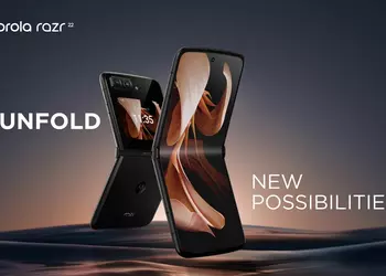 Moto RAZR 2022 with Snapdragon 8+ Gen1 processor and 144Hz bendable display hits the global market for €1200