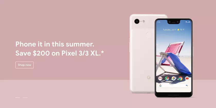 Смартфоны Google Pixel 3 и Pixel 3 XL подешевели на €260