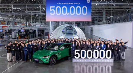 Xiaomi випустила 500-тисячний автомобіль