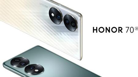 Le Honor 70, équipé d'une puce Snapdragon 778G+, d'un écran AMOLED 120Hz et d'un appareil photo de 54 MP, est disponible au prix de 399 euros (50 euros de réduction)