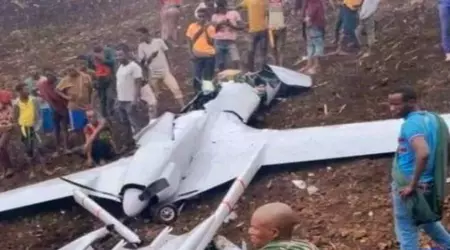 Le Bayraktar TB2 s'écrase en Éthiopie, bien qu'il n'ait pas été officiellement fourni.