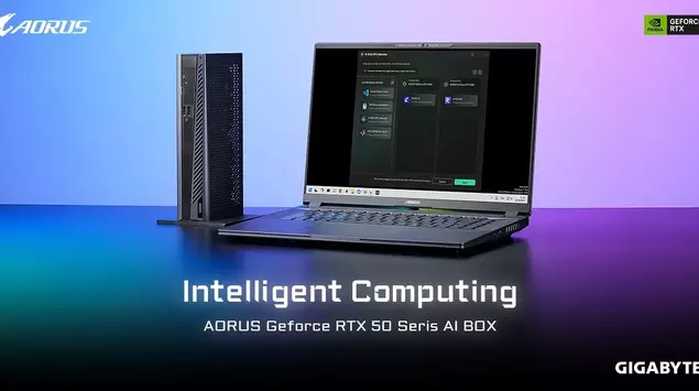 Gigabyte's AORUS AI BOX plugs an ...