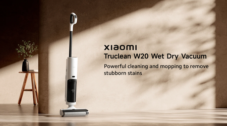 Xiaomi представила на глобальному ринку Truclean W20 Wet Dry Vacuum з функціями вологого прибирання та самоочищення