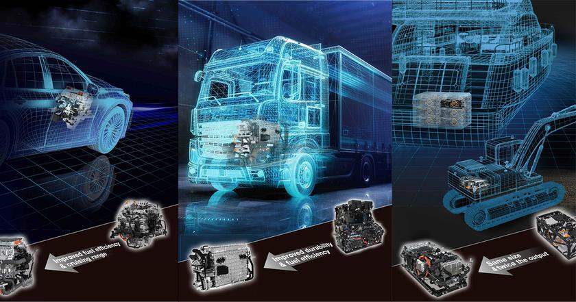 Toyota Unveils Third-Generation Fuel Cell System for Commercial Vehicles and Passenger Cars