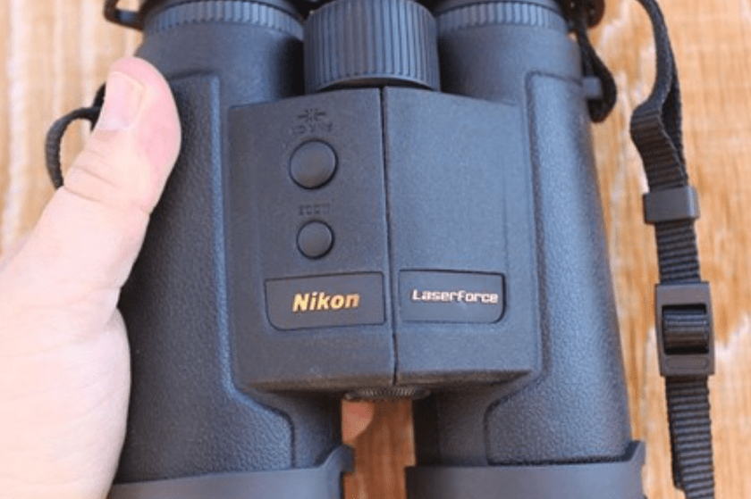 Nikon LaserForce 10x42 binoculars with built in rangefinder