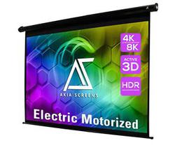 Akia Motorized Projector Screen