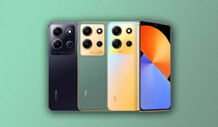 Infinix Note 30i – Helio G85, 64-МП камера, стереодинамики JBL и Android 13