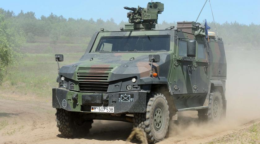 An unnamed German company delivered Swiss Eagle armored vehicles to Ukraine, bypassing the re-export ban