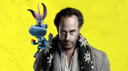 The best comic series is "Happy", the story of a cop-zabuldygy and an imaginary unicorn