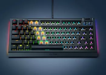 Для любителей кастомизации: Razer представила BlackWidow V4 75% Barebones — механическую клавиатуру без кнопок