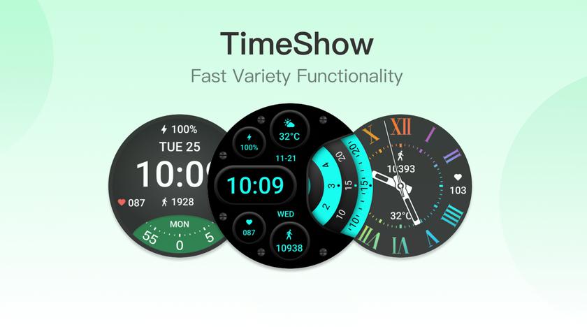 Mobvoi представила TimeShow: маркетплейс с циферблатами для смарт-часов на Wear OS и Apple Watch