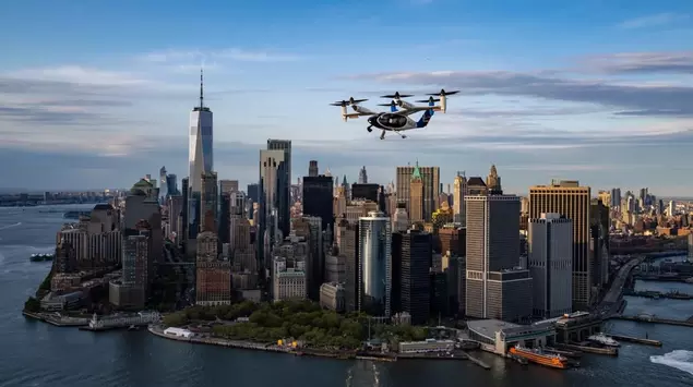 Joby Aviation flies electric air taxis ...