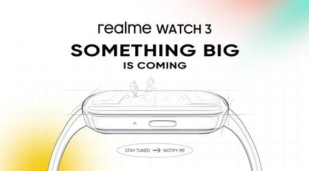 El realme Watch 3, un smartwatch con capacidad de llamada y pantalla más grande, se lanza el 18 de julio