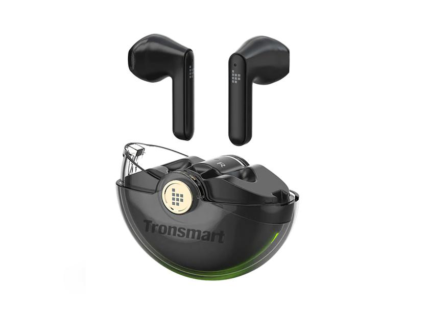 Tronsmart Battle Gaming Earbuds: игровые TWS-наушники с прозрачным кейсом, режимом низкой задержки звука и автономностью до 20 часов за $34