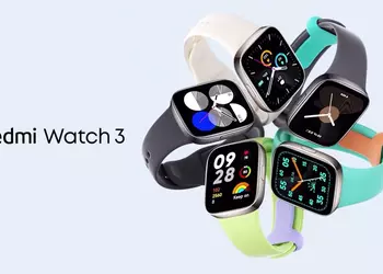 Redmi Watch 3 - 1.75" AMOLED display, 121 sport mode, GPS and NFC for $70