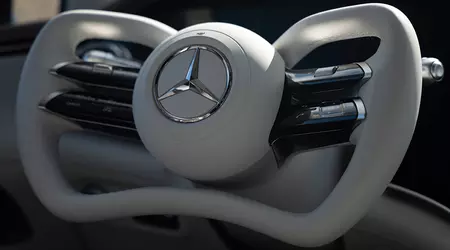 Mercedes a présenté "pas de volant" pour les voitures avec système de direction à câbles