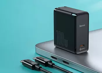 Baseus представила 100-ваттную GaN-зарядку с поддержкой Quick Charge 5 за $30