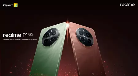 Realme P1 5G: 120Hz OLED display, MediaTek Dimensity 7050 chip, IP54 protection and 5000mAh battery with 45W charging priced from $190