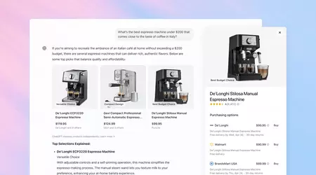 OpenAI оновила ChatGPT — тепер чат-бот підкаже, що купити онлайн