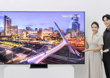 Samsung выпустила 8K QLED-телевизор диагональю 98” с подсветкой Quantum Mini LED по цене $40 000