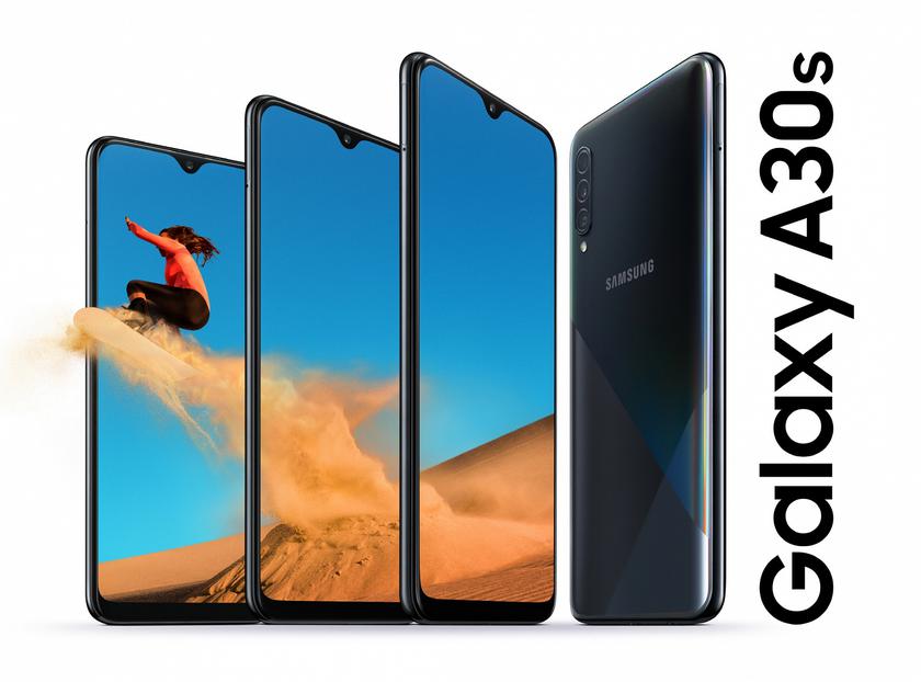 Samsung Galaxy A30s уже в Украине: 6,4" Super AMOLED дисплей и тройная камера за 6699 грн
