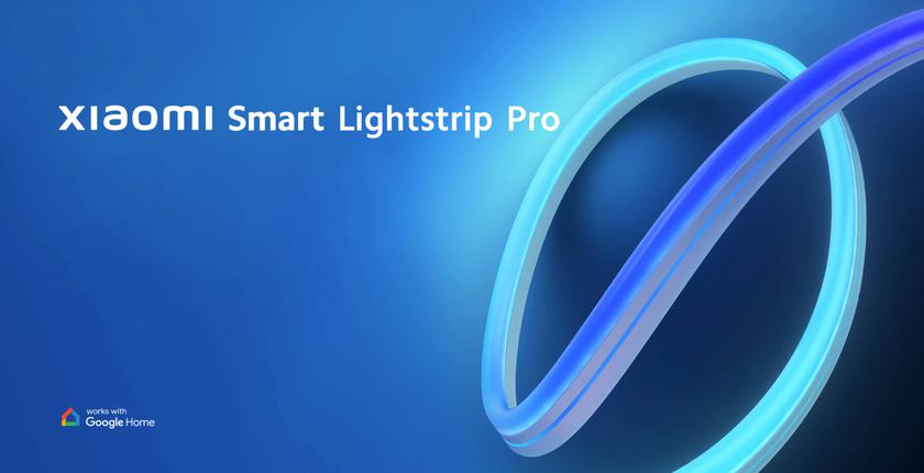 Xiaomi представила Smart Lightstrip Pro в Европе: RGB-лента с поддержкой Google Home за 69 евро