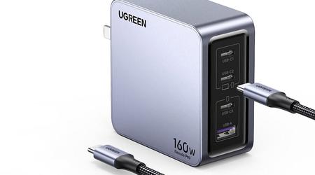 Ugreen zaprezentował Nexode Pro GaN: ładowarkę o mocy 160 W z czterema portami USB za 60 USD