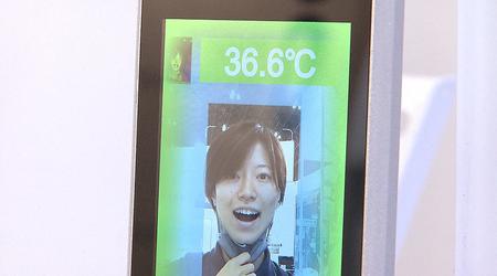 Japan stellt das weltweit erste Gerät zur Gesichtserkennung vor, das die Temperatur im Mund misst