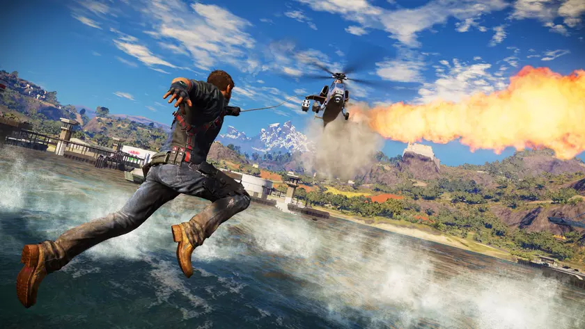 Первые взгляды на Just Cause 3: утекший скриншот