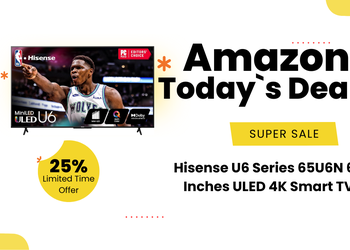 Hisense 65" U6N ULED 4K Smart TV – Save $186 Now!