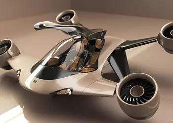 Британский стартап AltoVolo представил Sigma — футуристический летательный аппарат с вертикальным взлетом и почти бесшумными реактивными двигателями