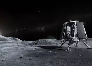 Японская компания ispace представила мощный посадочный модуль Apex 1.0, который в 2026 году отправится на обратную сторону Луны