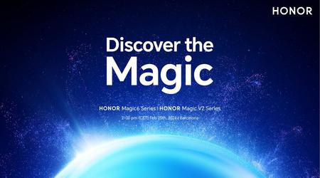 To już oficjalne: Honor pokaże flagowce Magic 6 i składany smartfon Magic V2 RSR na MWC 2024