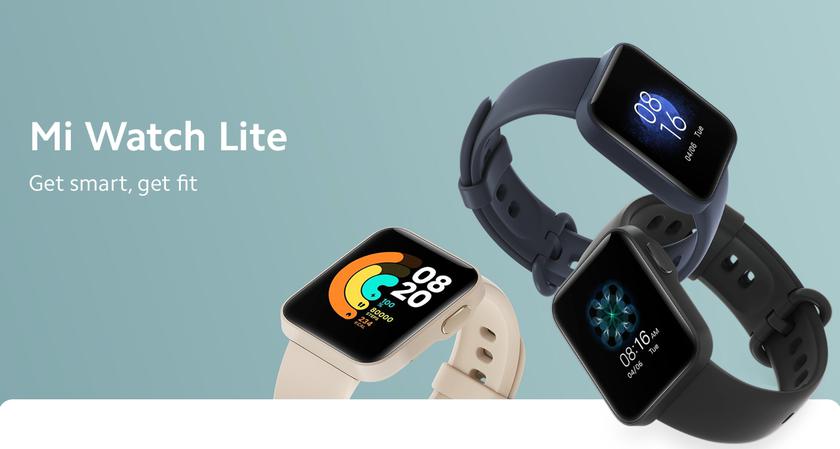 Бюджетные смарт-часы Xiaomi Mi Watch Lite дебютировали на глобальном рынке