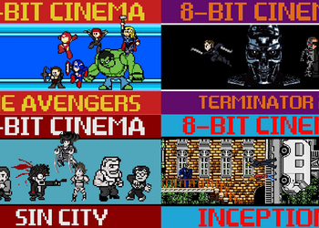 Команда CineFix делает из фильмов 8-битные ролики игр для Dendy
