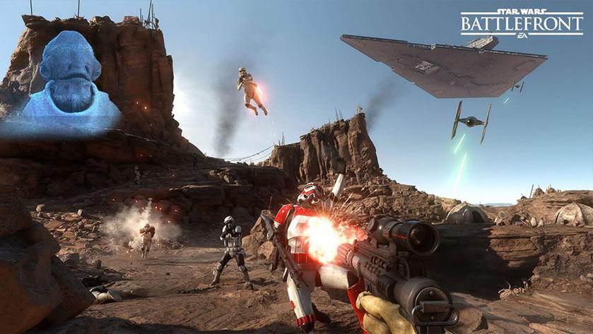 An earlier version of Star Wars: Battlefront 3 for the PSP has appeared online |