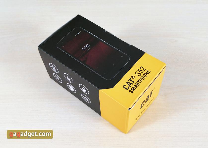 CAT S52 im Test: das "unzerbrechliche" Smartphone mit menschlichem Gesicht und NFC-3