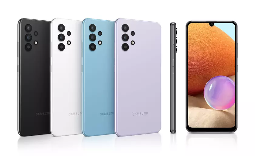 Вслед за Galaxy F41: Galaxy A32 начал получать обновление Android 12 с оболочкой One UI 4.1