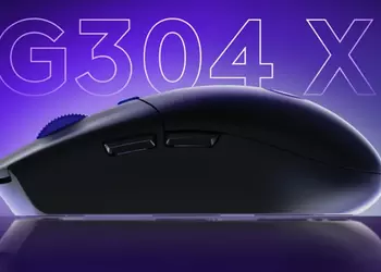 Logitech представила обновленную беспроводную мышь G304 X Lightspeed — теперь с аккумулятором вместо батареек и частотой опроса 1000 Гц