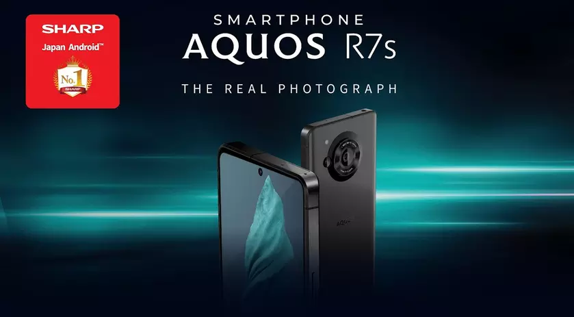 Sharp AQUOS R7s – Snapdragon 8 Gen 1, 240-Гц дисплей, IP68 и беспроводная зарядка стоимостью $1065