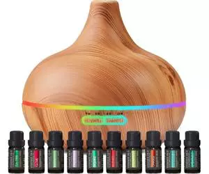 Diffuseur d'aromathérapie ultime et ensemble d'huiles essentielles
