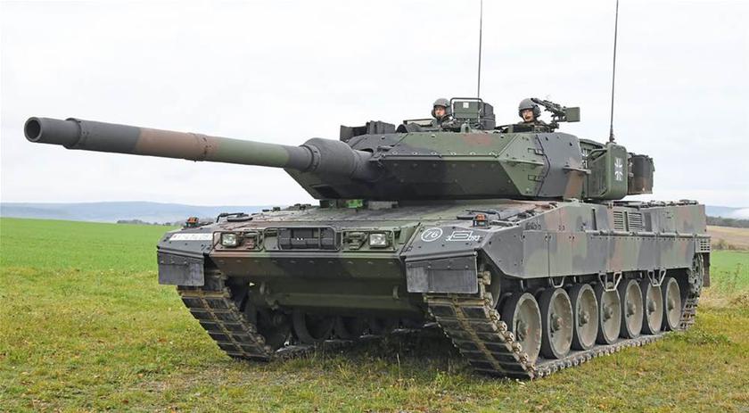 The German army adopted a new Leopard 2A7V tank with a Rheinmetall L / 55 gun and the best protection in the world