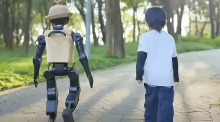 Introducing Booster K1 — a mobile humanoid robot with 22 degrees of freedom for AI training
