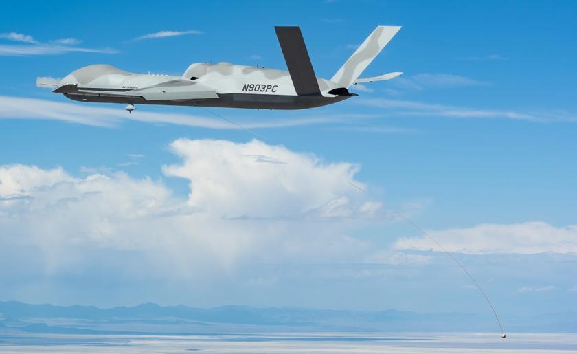 General Atomics создала систему для MQ-9A Reaper и MQ-20 Avenger, которая позволяет подбирать в воздухе небольшие беспилотники