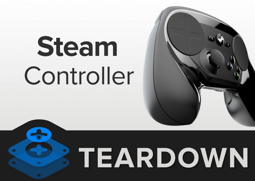 iFixit разобрали геймпад Steam Controller