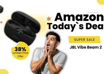 JBL Vibe Beam 2 True Wireless Earbuds – Save 38% Today