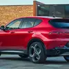 Кроссовер Alfa Romeo Tonale на дороге на маленьком фото