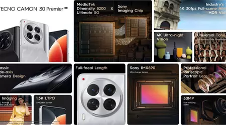 Tecno officially unveils new Camon 30 Premier smartphone ahead of its launch in May