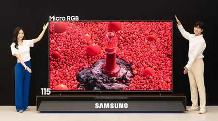 Дайте два! Samsung представила перший у світі телевізор на технології Micro RGB з діагоналлю 115″ і вартістю $32 500 